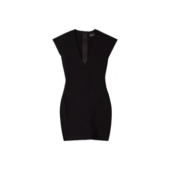 ARITZIA Ten Flicker Dress Short-Sleeved Dresses Women's BLACK/Black