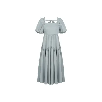 THE SEA LIFE Short Sleeved Dress Women's Mist Color