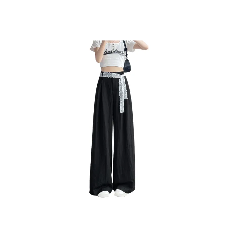 Flowers In Water Casual Pants Women's-6