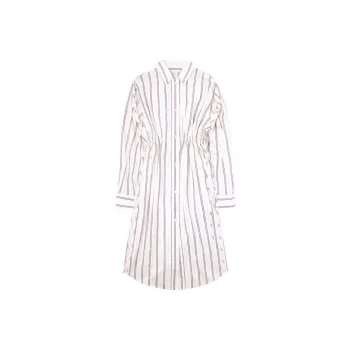 MM6 Maison Margiela Long Sleeved Dresses Women's White
