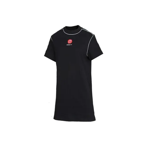 Adidas Neo Short Sleeved Dresses Women's Black