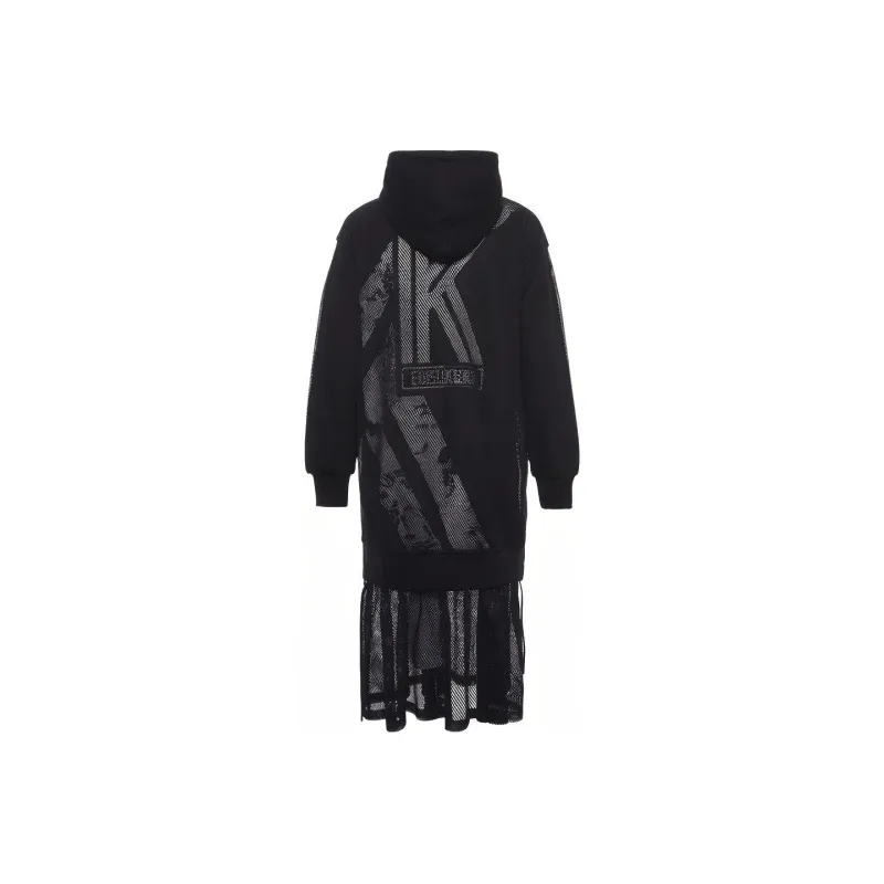 EVISU Long Sleeved Dresses Women's Black-0