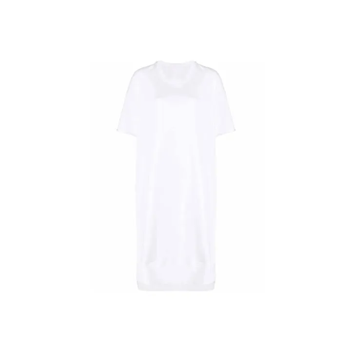 MM6 Maison Margiela Short-Sleeved Dresses Women's White-0