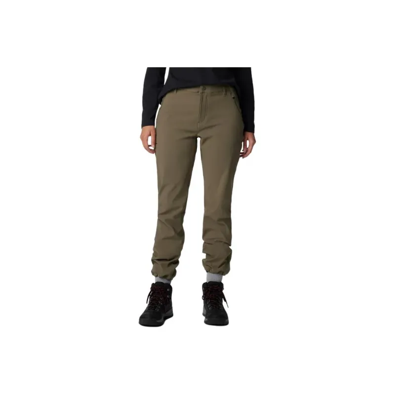 Columbia Back Beauty Casual Pants Women's Stone Green-0