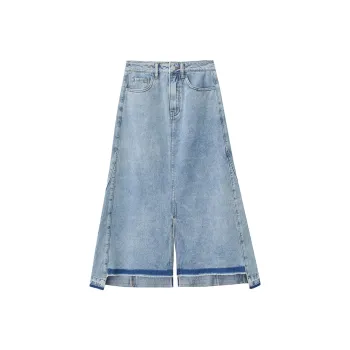 AMII Denim Long Skirts Women's