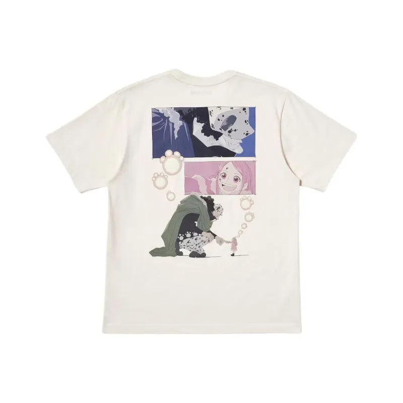 UNIQLO One Piece Collaboration Edition T Shirts Men Cream-0