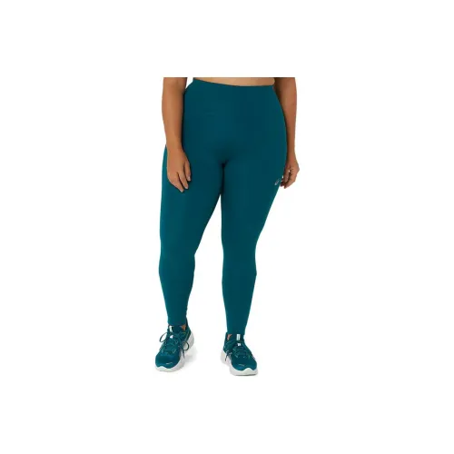 Asics Road High Waist Tight Leggings Women's Dark Cyan