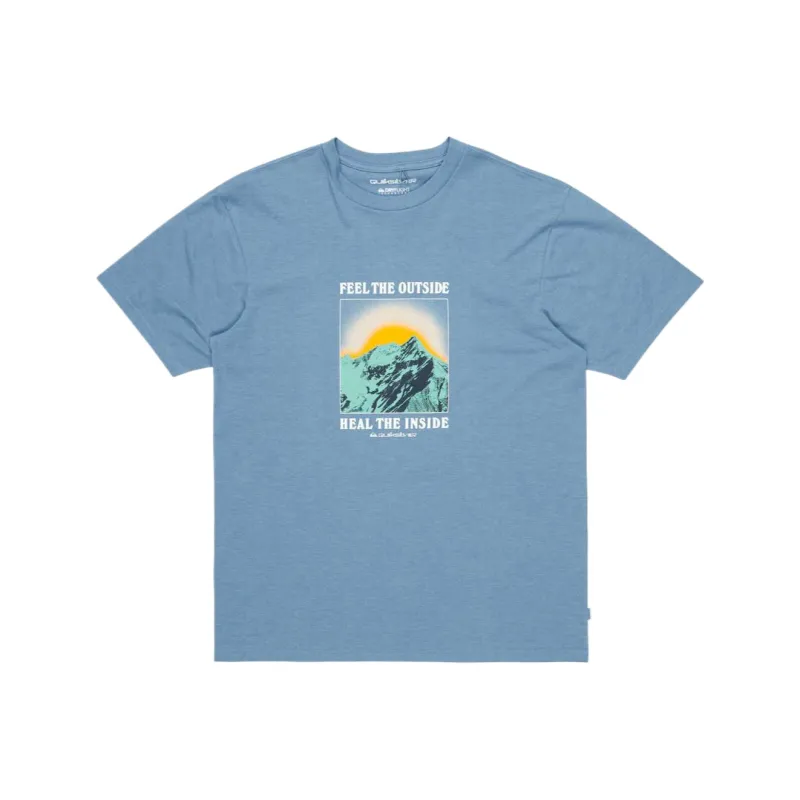 Quiksilver T Shirts Men Blue-0