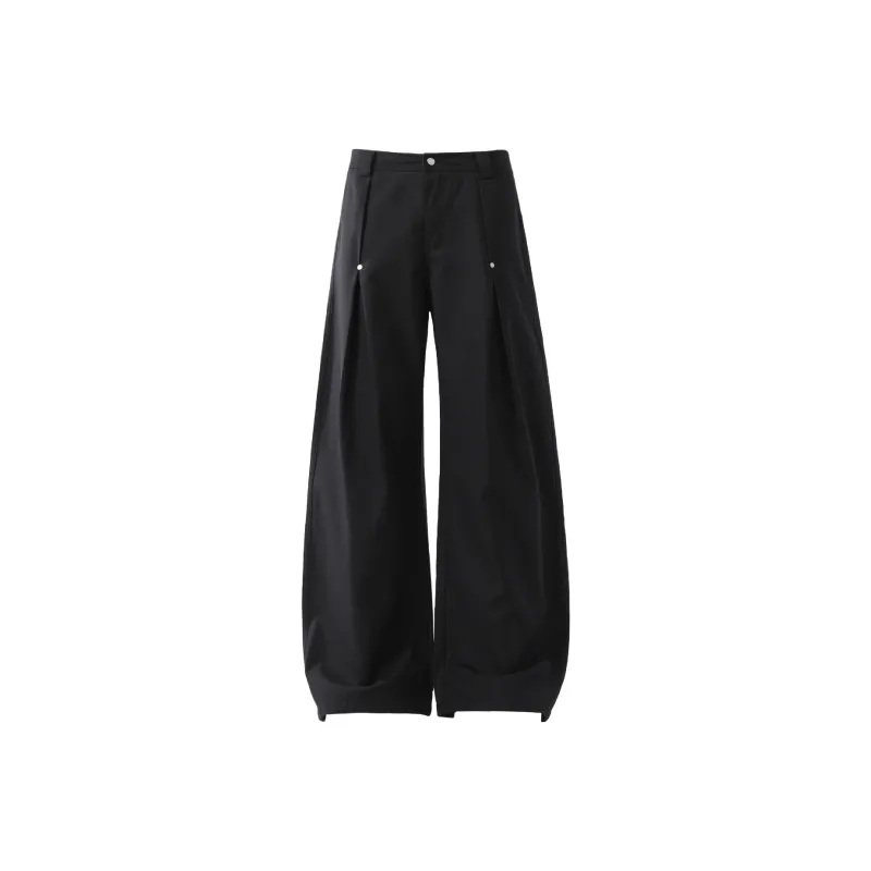 VINMUK Casual Pants Unisex Black-0