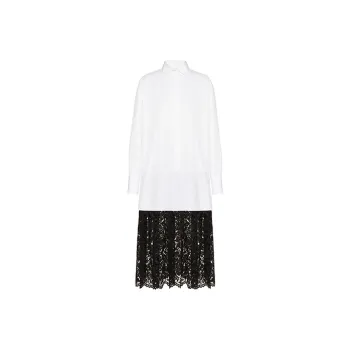 Valentino Long-Sleeved Dresses Women's White