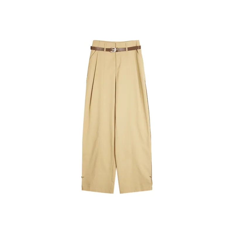 ELLE Casual Pants Women's Light Khaki-0