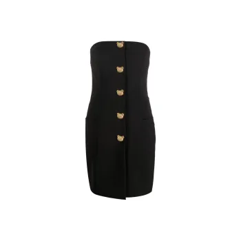 MOSCHINO Sleeveless Dresses Women's Black