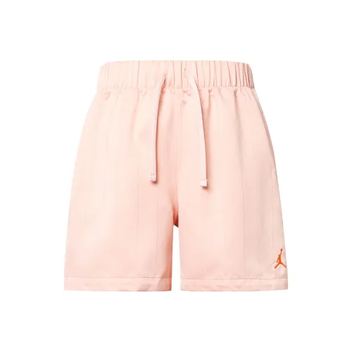 JORDAN Casual Shorts Women's Orange Pink