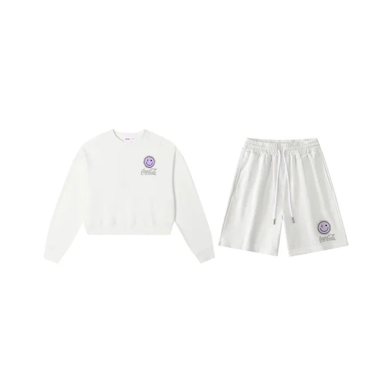 Coca Cola Sweatshirt Set Women's-0
