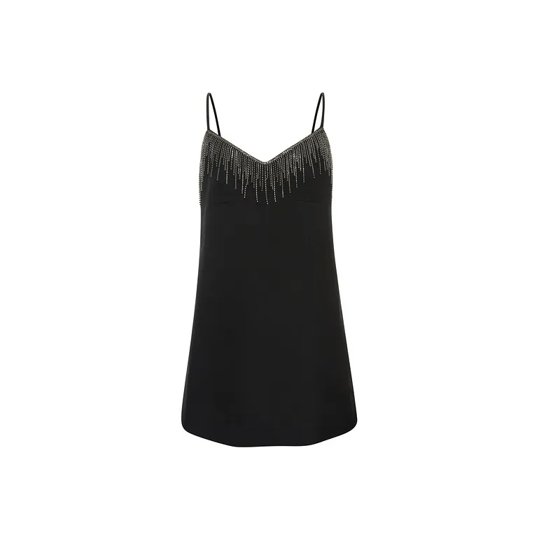 D'zzit Slip Dresses Women's Black-0