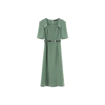NINE WEST Short-Sleeved Dresses Women's Green