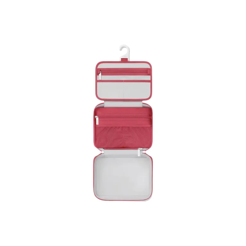 RIMOWA Recycled Nylon Toiletry Bag Women's Garnet Red-8