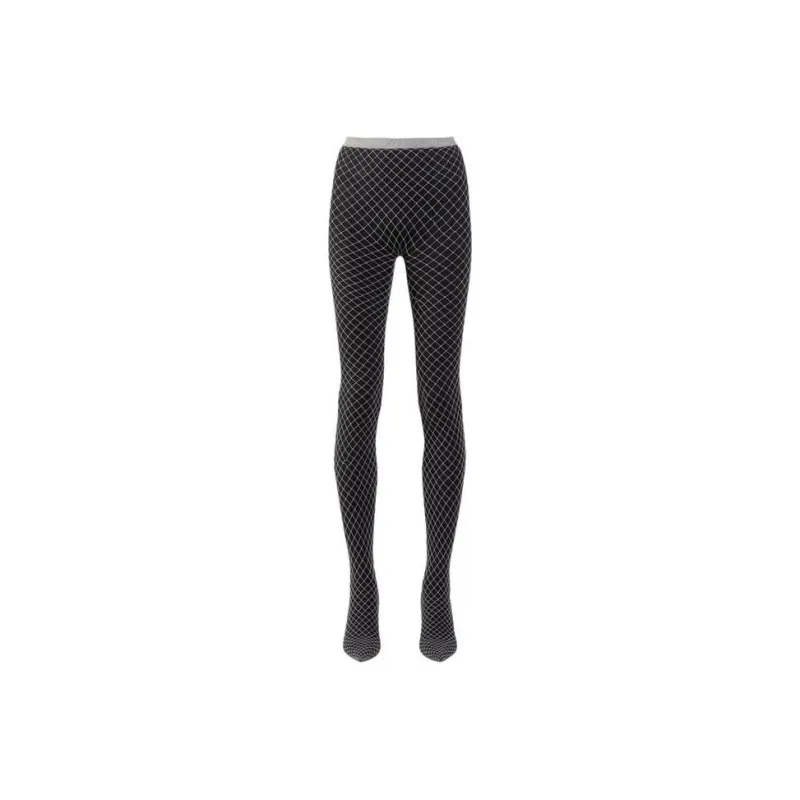 Balenciaga Knife Fishnet Pantaleggings Boots-0