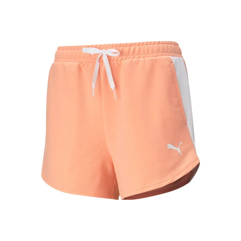 PUMA Modern Sports Casual Shorts Women's Apricot Red-0