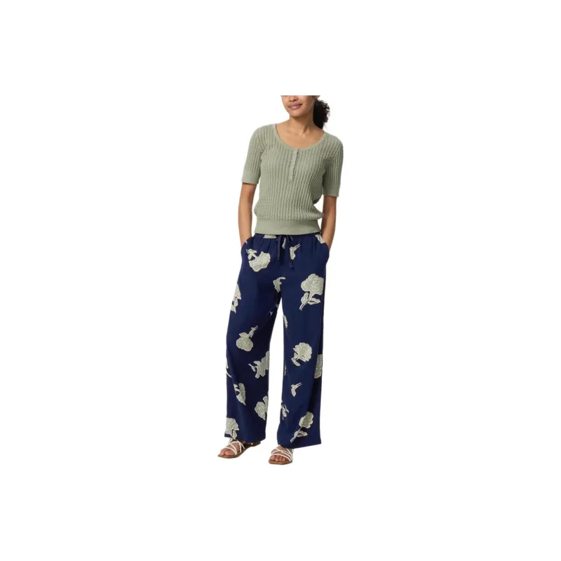 UNIQLO Princesse Tam Collaboration SS25 Casual Pants Women's Marine Blue-0