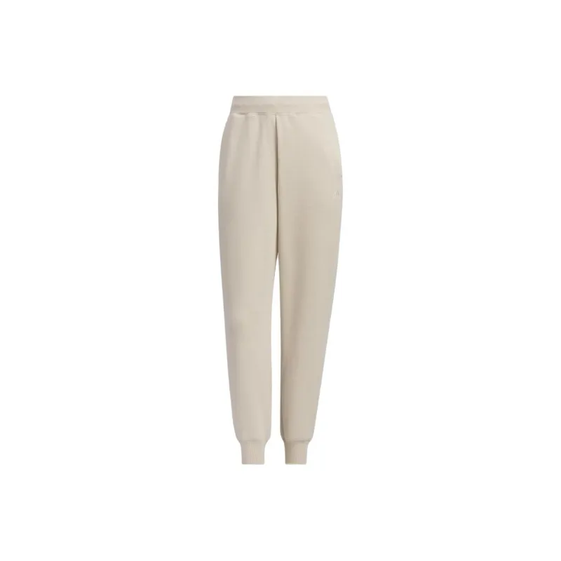 Adidas Knitted Sports Pants Women's Beige-0
