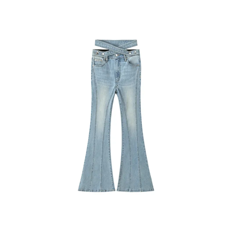 CHUU Flared Pants Jeans Women's-2