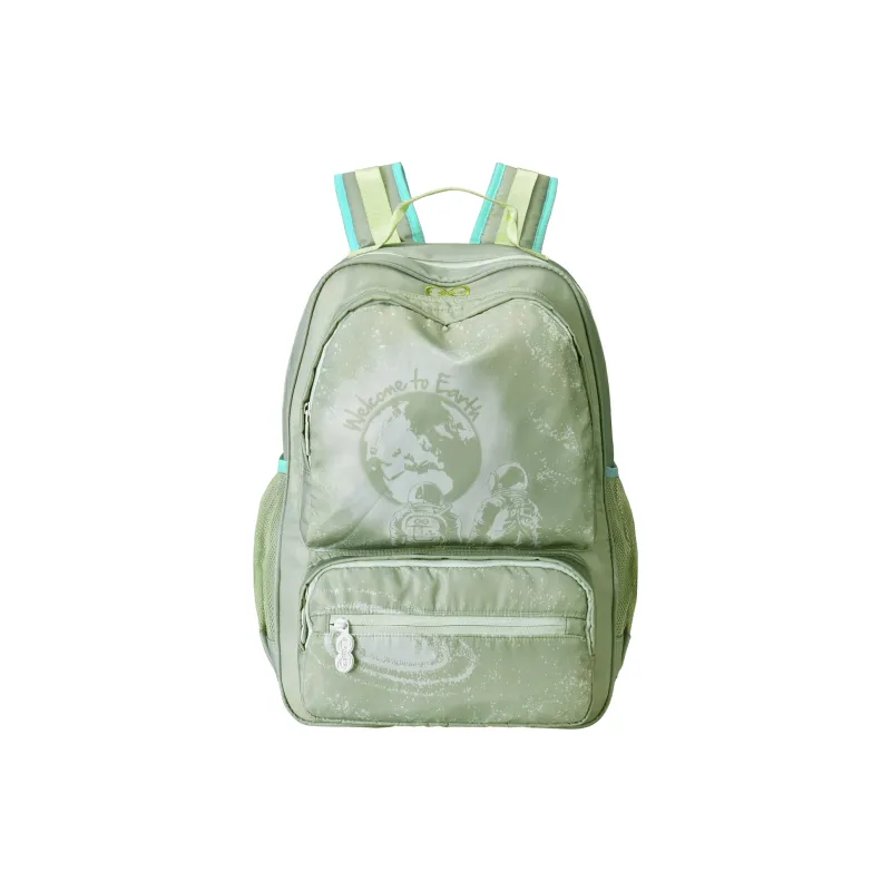 8atheist Polyester Backpack Unisex White-15