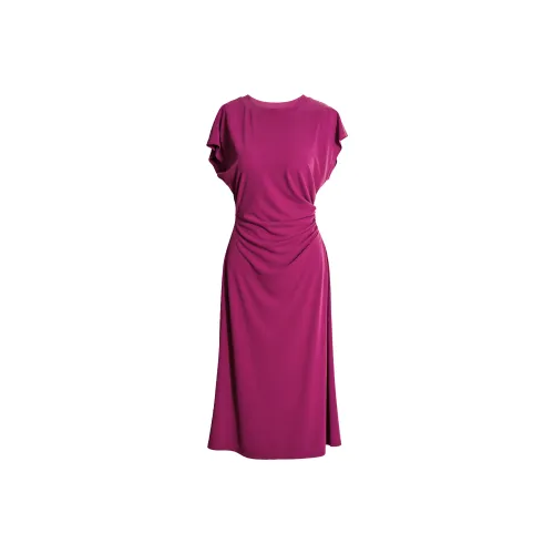 ROEYSHOUSE Short Sleeved Dress Women's Rose Red