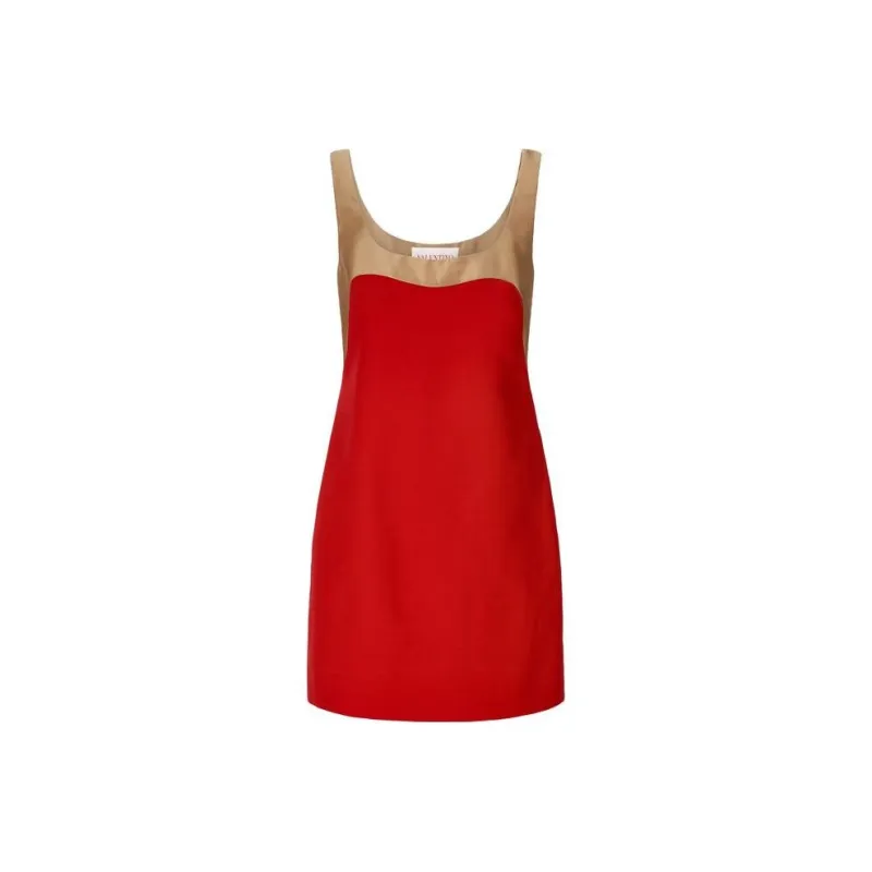 Valentino SS23 Slip Dress Women's Red-0