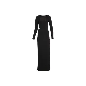 GIVENCHY SS23 Long Sleeved Dresses Women's Black