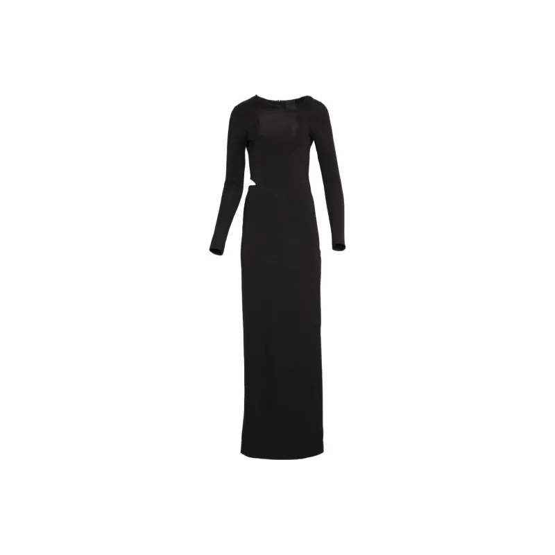 GIVENCHY SS23 Long Sleeved Dresses Women's Black-0