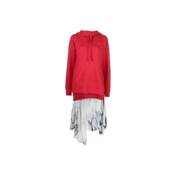 DIESEL Long-Sleeved Dresses Women's Red
