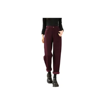 TERRE BLEUE Jeans Women's Red