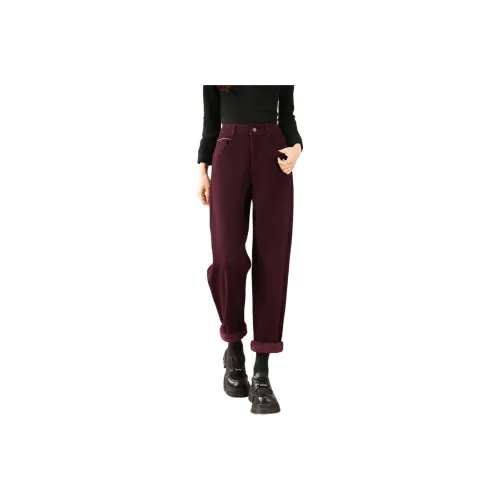 TERRE BLEUE Jeans Women's Red