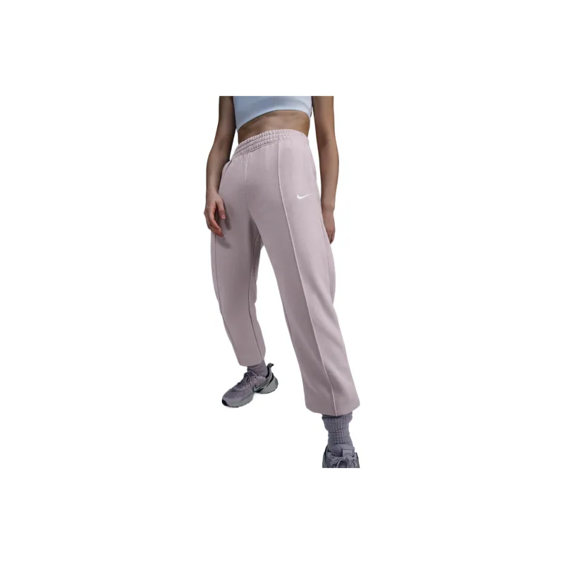 Nike SwooshSportswear Essentials Collection Casual Pants Women's Platinum Purple/White-0