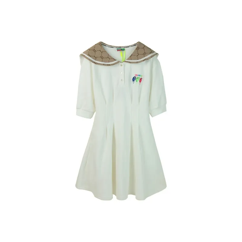LALABOBO Short Sleeved Dresses Women's-0