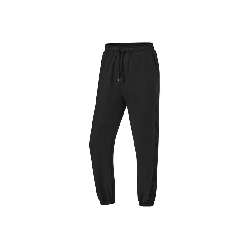 LINING Fitness Series Knitted Sweatpants Women's Black-0