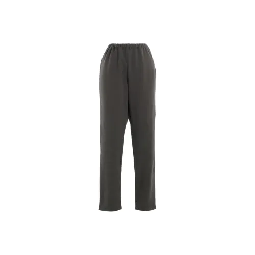 Yohji Yamamoto Y's For Living SS25 Casual Pants Women's Charcoal Gray