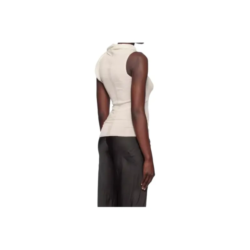 RICK OWENS Twist detail Vest-1