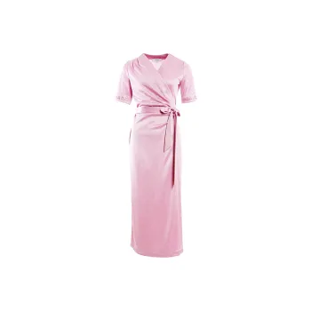 BESIONIA SS24 Short Sleeved Dresses Women's Pink