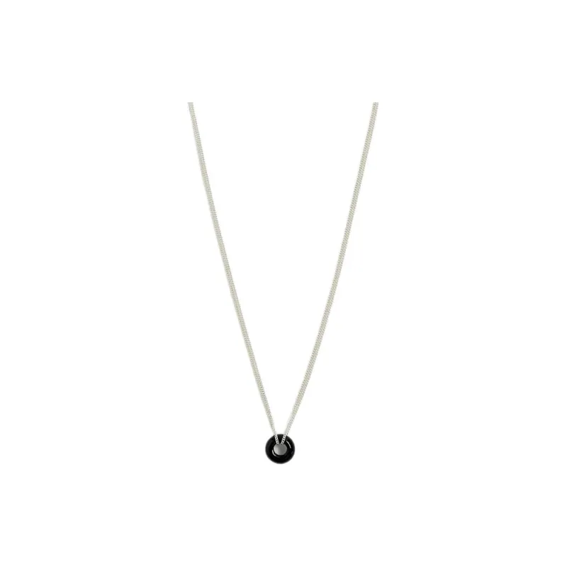 ZARA Brass Necklaces Men's Silver-0