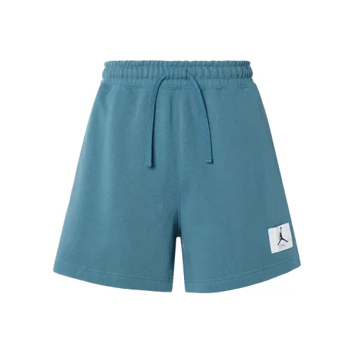 JORDAN Casual Shorts Women's Gray Green