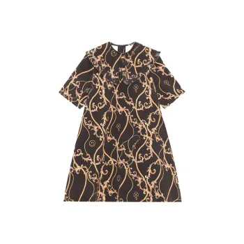 GANNI Short Sleeved Dress Women's Black