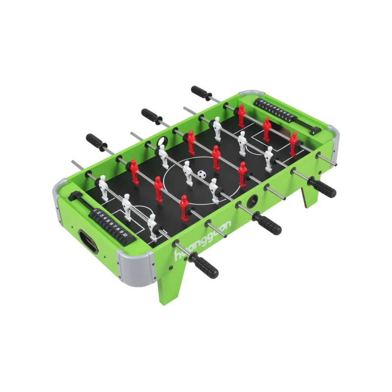 HUANGGUAN Crown Foosball Table Tabletop Pop Up Game Table With 6 Rods For Boys Board Games-6