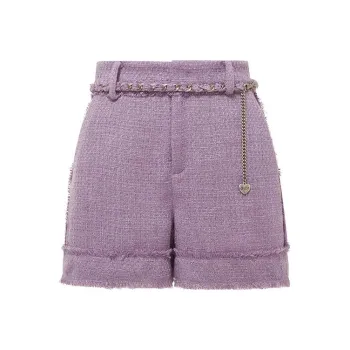 D'zzit SS23 Casual Shorts Women's Purple