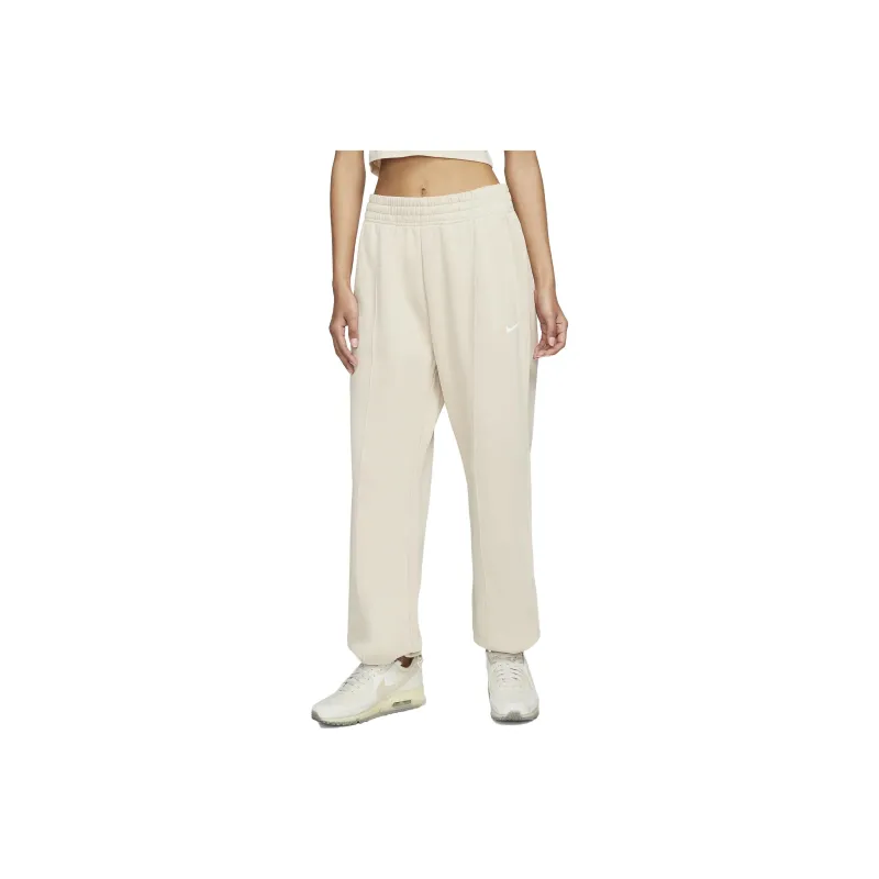 Nike Sportswear Essentials Series Knitted Sweatpants Women's Apricot-0