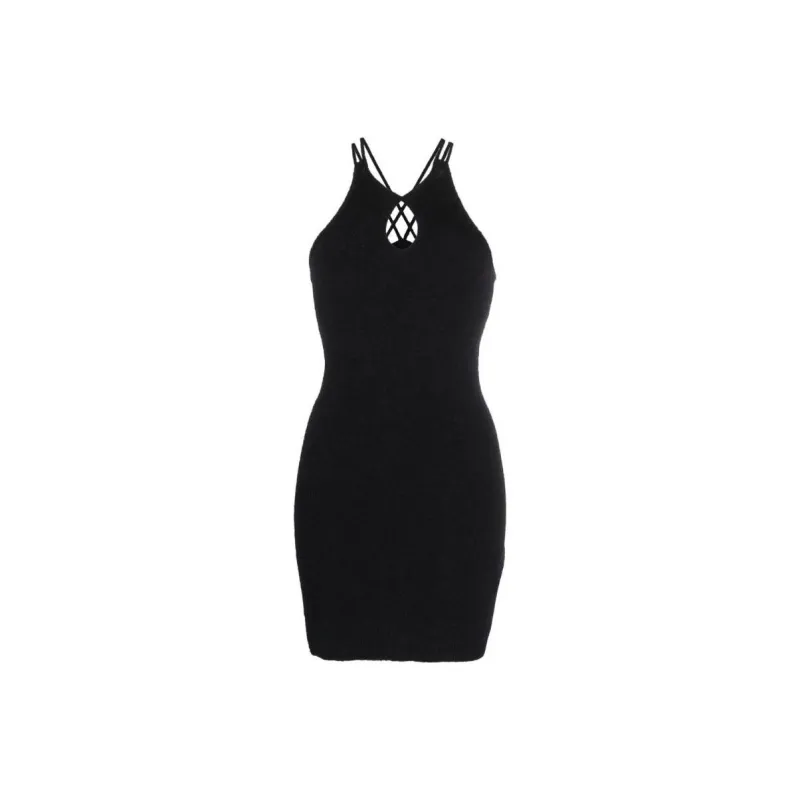 IRO NIGHT Qhocha Terry Short Dress-0