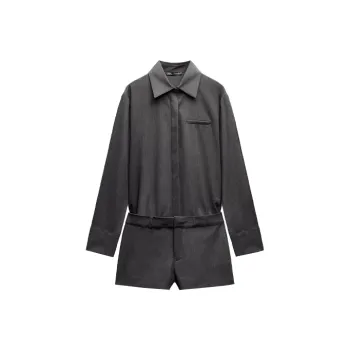 ZARA Jumpsuits Women's Gray