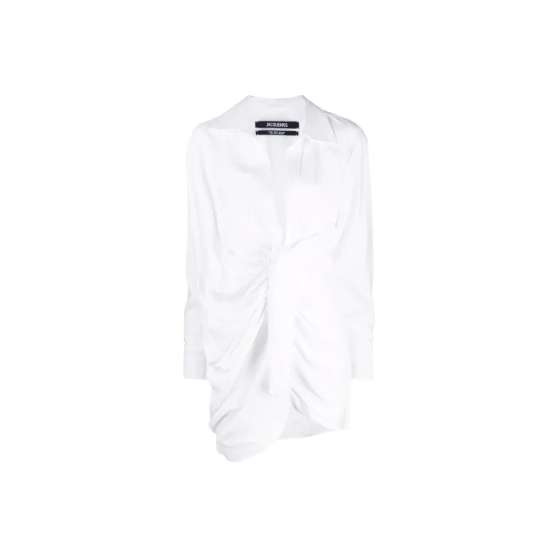 Jacquemus La Robe Bahia 'White'-0