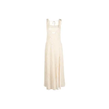 HOLZWEILER Sleeveless Dresses Women's Pink Wax Yellow